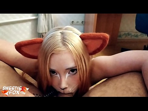 ❤️ Kitsune swallow dick agus cum ina bhéal ❌ Super sex linn ﹏